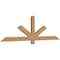 Ekena Millwork Kennewick Timber Gable Bracket, Western Red Cedar, 72"W x 21"H x 1 1/2"D x 3 1/2"F, 7/12 Pitch GBW072X21X0204KEN00SWR - alternate 4